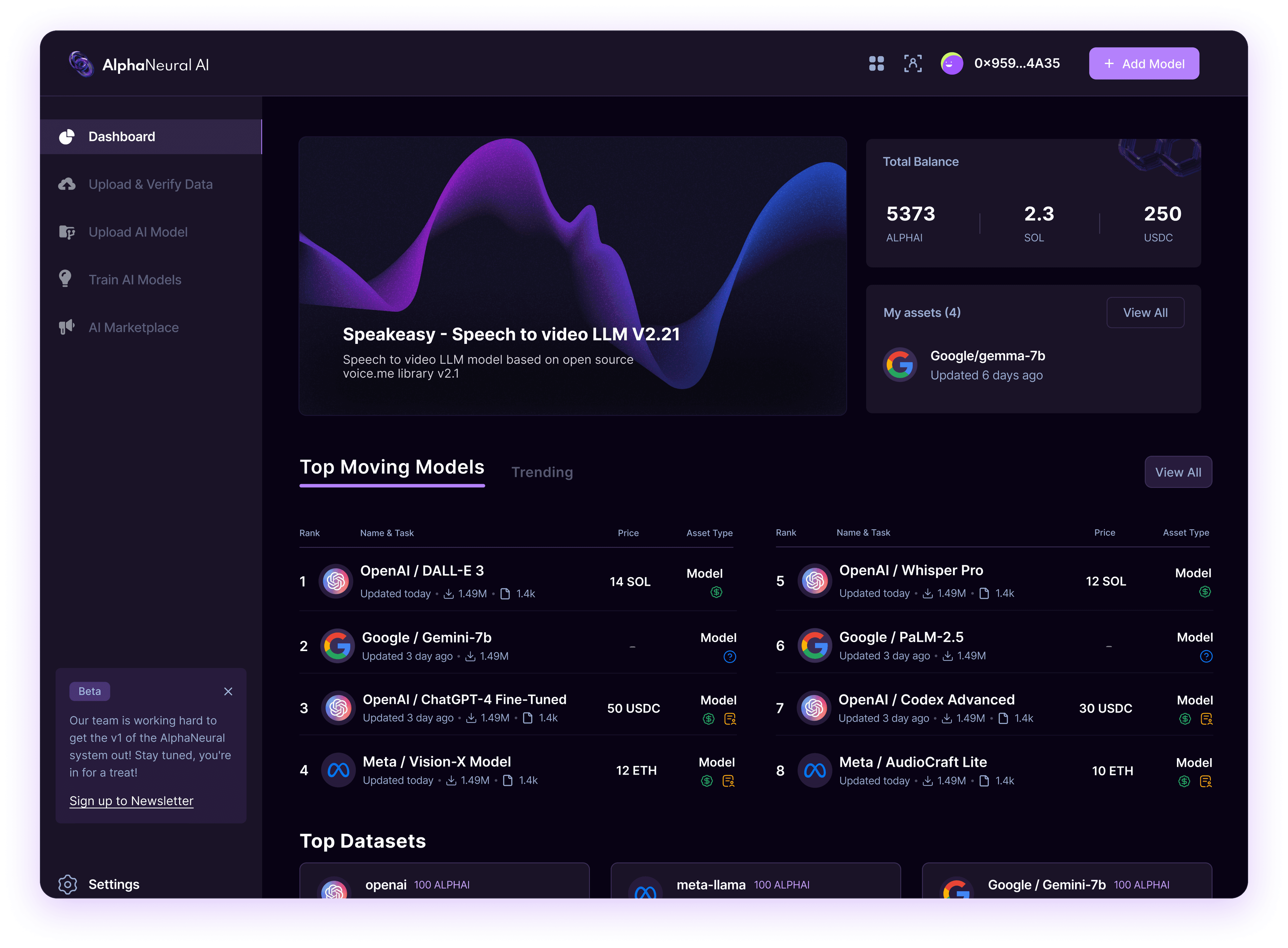 Blockchain-Powered AI Management